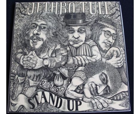 JETHRO TULL - STAND UP - A lovely 1st UK pressing of the 1969 album released on the Island black and orange "eyeball" label (