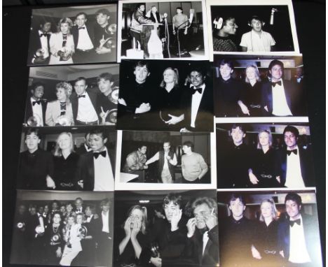 PAUL MCCARTNEY & MICHAEL JACKSON - great lot from 1983 including 9 unpublished photos taken by Linda McCartney, 11 press phot