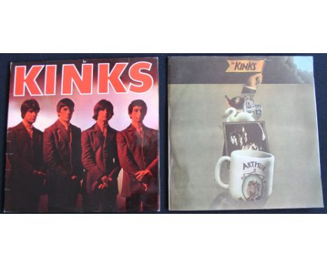 THE KINKS - Two x original title LP's. To include an original stereo pressing of  Arthur Or The Decline And Fall Of The Briti