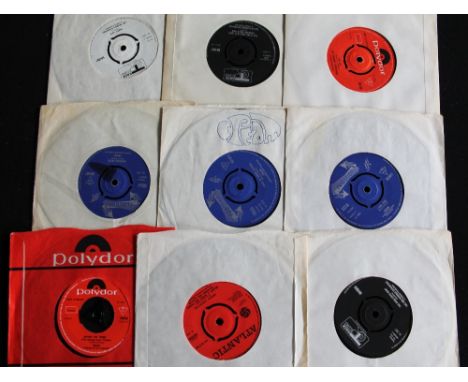 60s PSYCH SINGLES - Smashing collection of 9 x 7" singles to include titles by Jimi Hendrix Experience (x4), Cream (x4) and D
