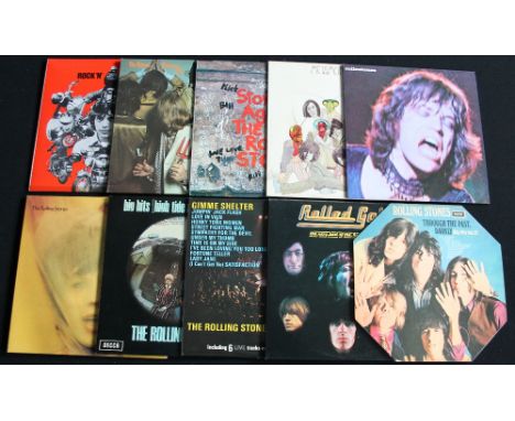 THE ROLLING STONES - Collection of 10 x original title LP's which are presented in superb condition. To include Through The P