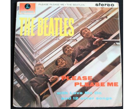 THE BEATLES - PLEASE PLEASE ME 1ST STEREO PRESSING - A well presented 1st UK Stereo pressing of the heralded 1963 release, is