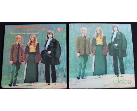 MARIAN SEGAL WITH SILVER JADE - Two copies of the album Fly On Strangewings, including a 1st UK pressing and a sealed US pres