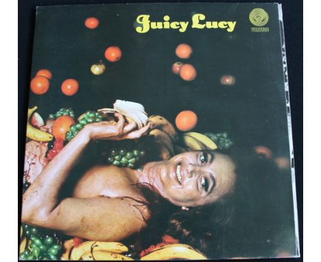 JUICY LUCY - 1st UK pressing of the 1969 S/T debut LP from Juicy Lucy, issued on the Vertigo swirl label (VO 2 847 901 VTY). 