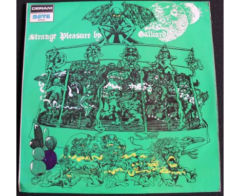 GALLIARD - STRANGE PLEASURE - A great original stereo pressing issued on the Deram Nova Series (DN 4). The record (red label/
