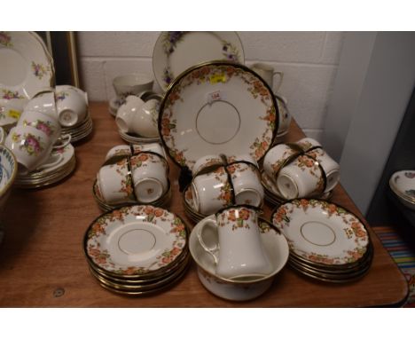 An early 20th century part tea service by Stanley China
