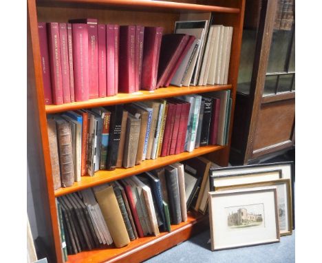 JOSHUA TOULMIN & JAMES SAVAGE: 'The History of Taunton', pub. 1822, a collection of books of Devon & Somerset interest and a 