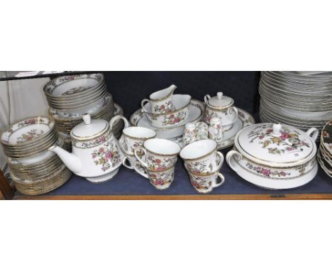 A NORITAKE DINNER AND TEA SERVICE in the "Asian Dream" design