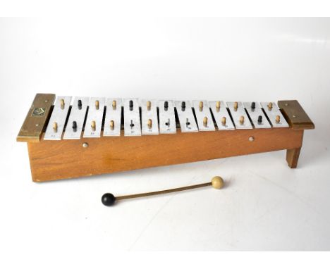HOHNER GRANTON; a glockenspiel with beater, in original box, length approx 58cm.