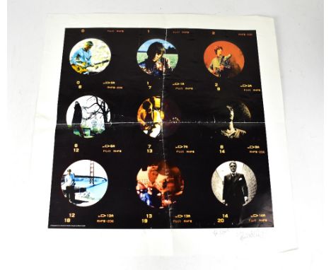 PAUL WELLER; a promotional prototype poster bearing his signature.We have not authenticated this signature, please satisfy yo
