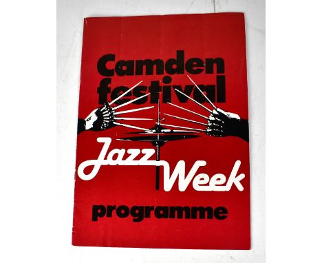 GIL EVANS & CECIL TAYLOR; a Camden Jazz Week programme bearing their signatures.We have not authenticated these signatures, p