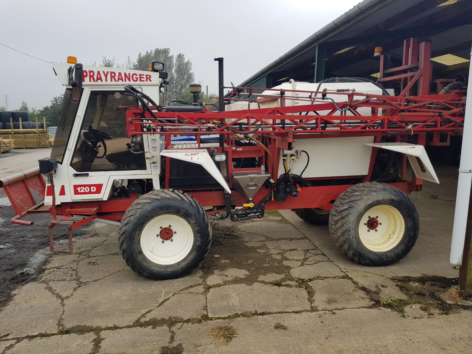 BA 2000/W REG ALANCO SPRAYRANGER CROP SPRAYER 24M. ENGINE SERVICE