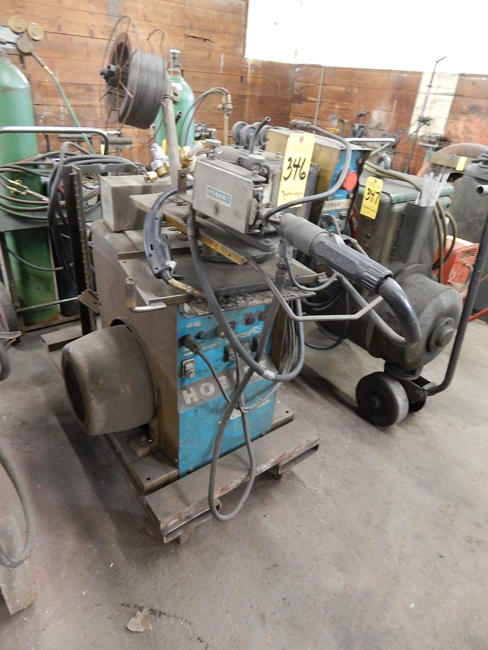 Hobart Micro Wire Mig Welder With Hobart Model 27 Wire Feeder