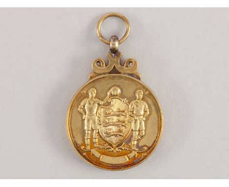 Mike Duxbury 9ct gold Manchester United v. Brighton F.A.Cup Winners medal, 1983, the reverse inscribed THE FOOTBALL ASSOCIATI