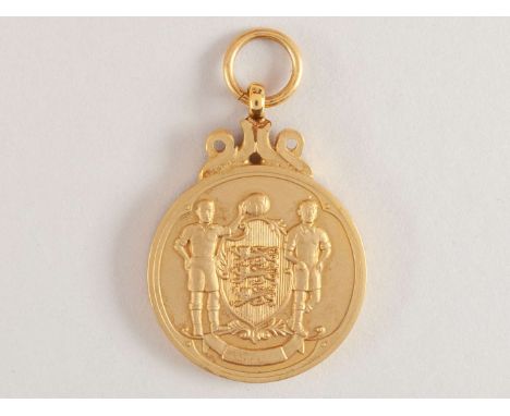 Mike Duxbury 9ct gold Manchester United v. Everton F.A.Cup Winners medal, 1985, the reverse inscribed THE FOOTBALL ASSOCIATIO