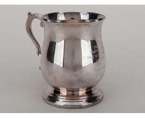 George Best Superstars Third Place tankard, inscribed The FERGUSON SUPERSTARS PAST MASTERS CHMPIONSHIP OXFORD 1983 Third Plac