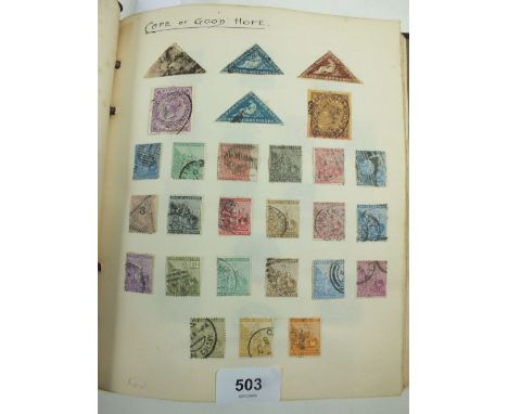 Old time collection in 3 volumes of British Empire stamps, QV-KGVI, with much earlier material both mint and used, including 