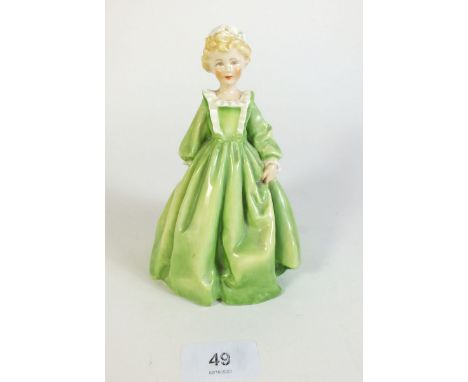 A Royal Worcester figure Grandmother's dress 