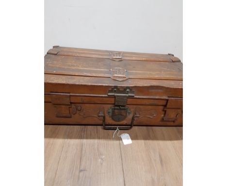 JONES BROTHERS AND CO METAL TRUNK