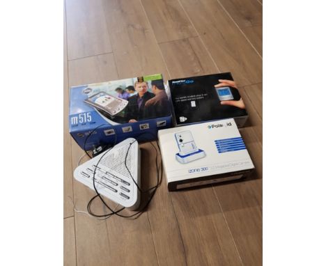 4 ELECTRONIC ITEMS INCLUDING POLAROID DIGITAL CAMERA AND GPS SPEED WARNING SYSTEM ETC