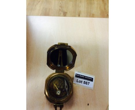 Collectables : Miner Compass - Natural Sine, Stanley, London.