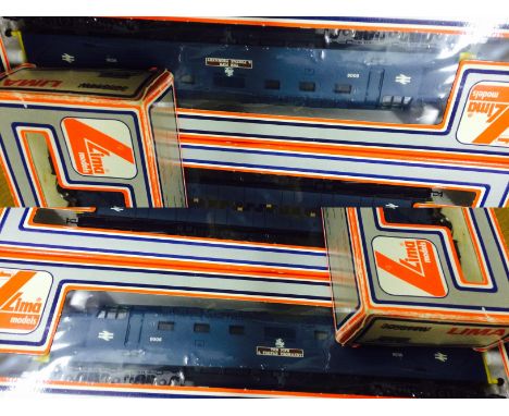 Die-cast : Lima Railway models in box, 5106M, 205138W, 205136, 09026, 2 engines, 2 coaches, all boxed.
