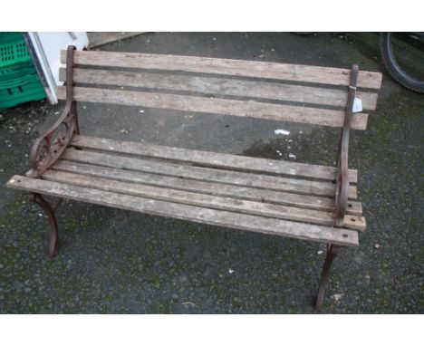 A GARDEN BENCH A/F