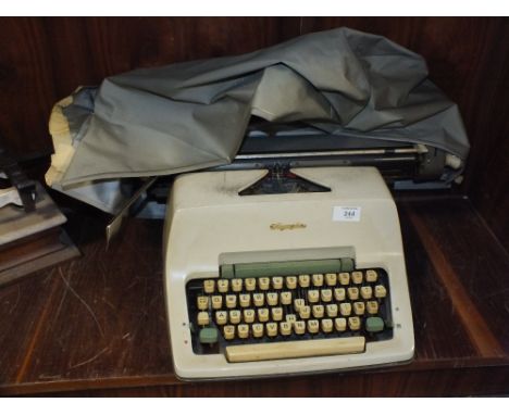 A VINTAGE OLYMPIA TYPEWRITER