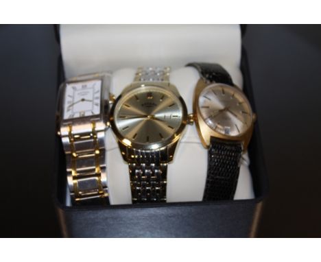TWO ROTARY WRIST WATCHES AND A SUMMIT WRIST WATCH