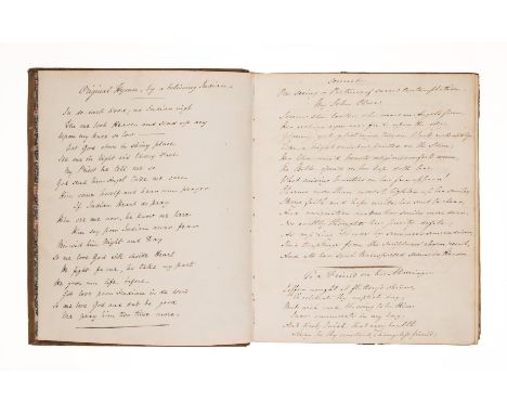 NO RESERVE Vauxhall Distiller.- Brander (Robert Burnett, distiller of vinegar and gin, of Vauxhall, 1795-1876) Commonplace bo