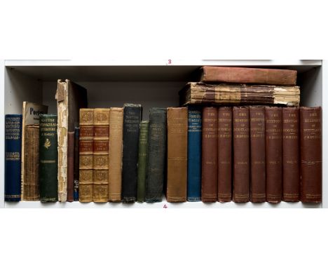 Scotland.- Burton (John Hill) The History of Scotland, 7 vol., scattered spotting, occasional damp-staining, bookplate, origi