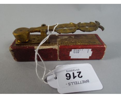 A Cased Set of Sovereign Scales.