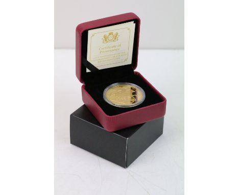A Royal Canadian Mint 2018 $20 fine silver 110th anniversary of the 1908 sovereign collectors proof coin, encapsulated within