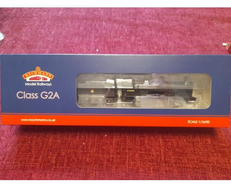 Bachmann Branch-Line 1:76/OO 31-475 Class G2A 49395 BR Black Early Emblem with Tender Back Cab National Collection - Railway 