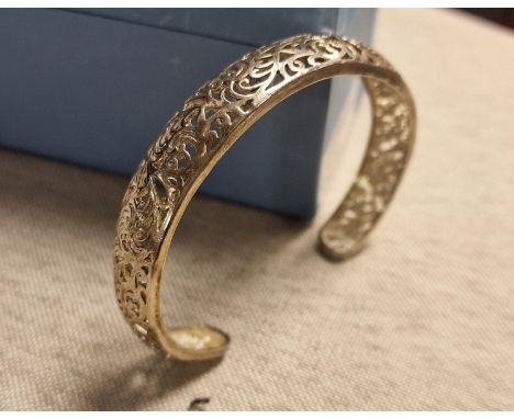 Sterling Silver Celtic Bangle