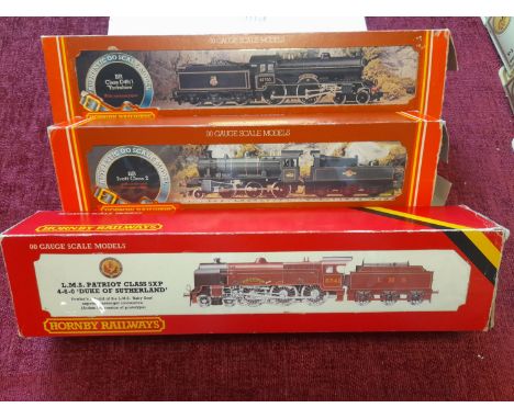 Hornby OO Model Locomotives including R357 LMS 4-6-0 Patriot Loco ‘5541’, R852 BR Ivatt Class 2 Green Livery ‘46251’ and R259