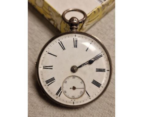 1866 Antique James Jackson II London Hallmarked Silver Pocketwatch - 88.4g