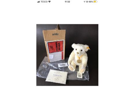Steiff Millenium Bear w/Certificate
