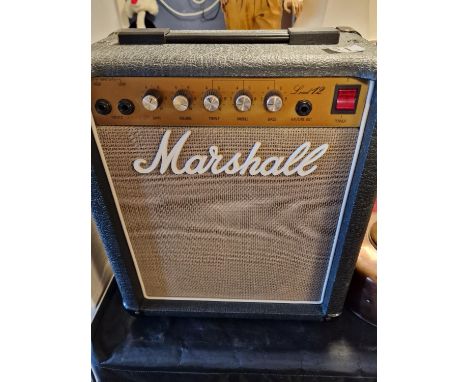 Marshall Lead 12 Solid State Combo Guitar Amplifier w/G10D-25 Celestion Speaker - 44cm high