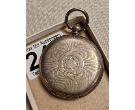 Cased Antique Fine Silver Pocketwatch - 73.2g