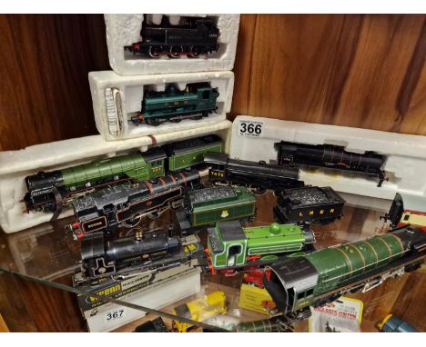 Collection of Various Hornby, Mainline and Other Loco Locomotive Engines, Guards etc - Railway Train Model Toy Interest