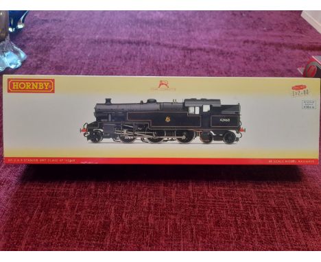 Hornby R2636 OO BR Stanier 4MT 2-6-4T Class 4P ‘42468’ - Railway Train Model Loco Toy Interest
