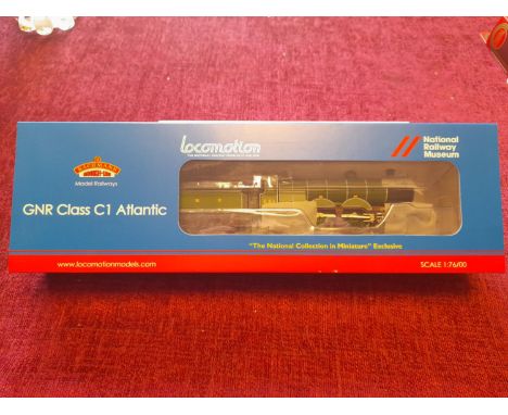 Bachmann Branch-Line 1:76/OO 31-760NRM GNR Atlantic Class C1 251 In GNR Lined Green, produced exclusively for National Railwa