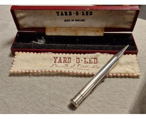 Casede Hallmarked Sterling Silver Yard-O-Led Propelling Pencil - 18.7g