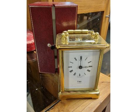 Cope Jewellers Good Quality Cased Carriage Clock