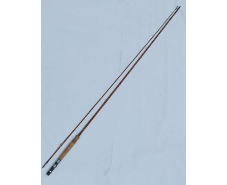 A Davenport &amp; Fordham Farstrike The Fly Rod split cane fly fishing rod, in two sections