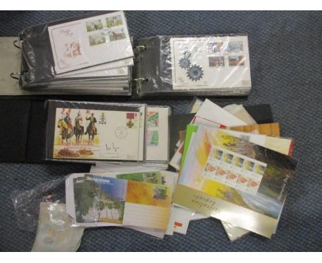 First Day covers to include Australian and British examples, mainly in albums 