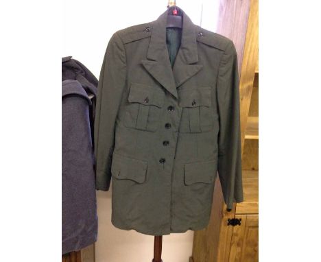 A vintage US army tropical jacket.