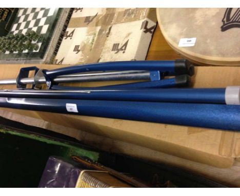 A vintage projection screens.