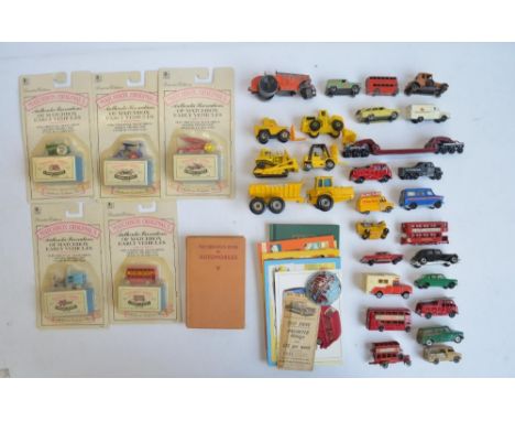 Nice collection of unboxed and playworn vintage diecast vehicles (though many in very good condition) to include Lesney, Matc